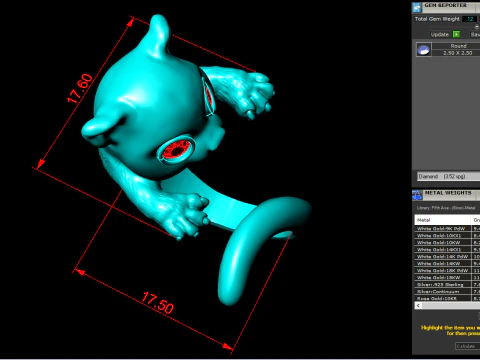 Cat Ring - N424 3D Print Model