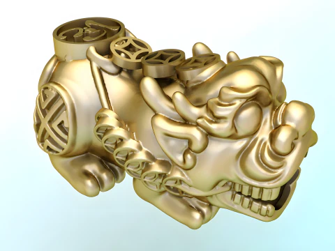 Bixie Gezicht Armband - Eenhoorn Armband - N816238 3D printmodel