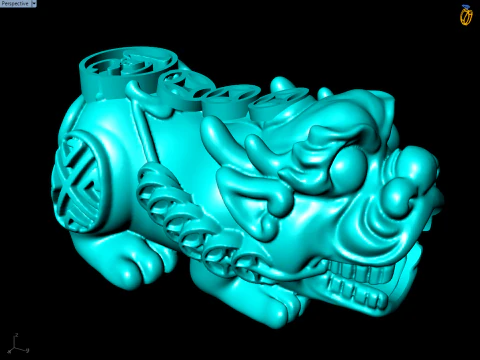 Pixiu Face Bracelet - Unicorn Bracelet - N816238 3D Print Model