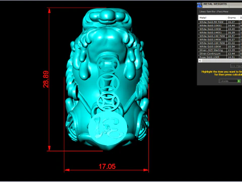 Pixiu Face Bracelet - Unicorn Bracelet - N816238 3D Print Model