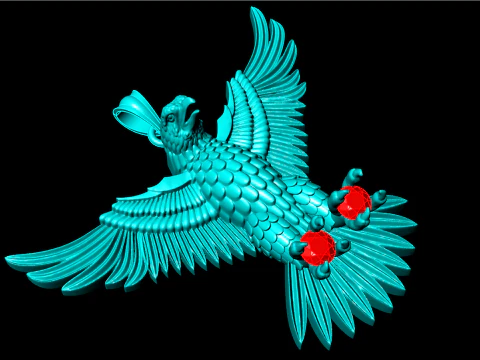 Eagle Pendant - 60 mm - N823121 3D Print Model