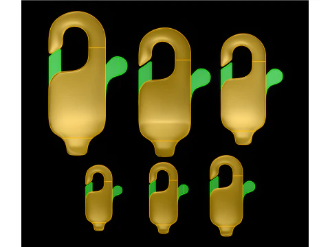 Bracelet Lock - N2538 3D Print Model