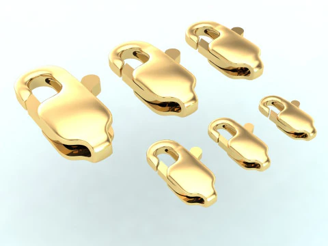 Bracelet Lock - N2538 3D Print Model