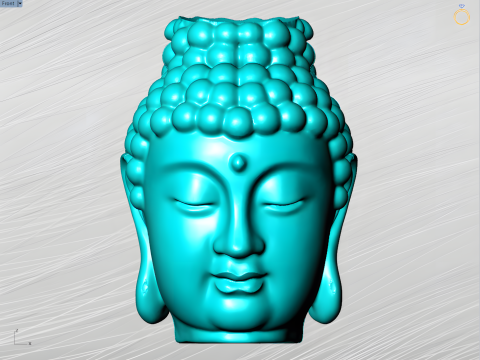 Buddha pendant - Buddha head - N827121 3D Druckmodell