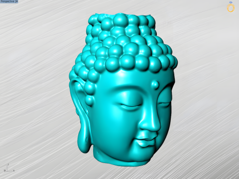 Buddha pendant - Buddha head - N827121 3D Druckmodell