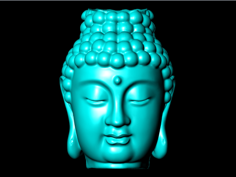 Buddha pendant - Buddha head - N827121 3D Druckmodell
