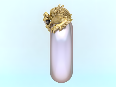 Dragon ring - Ivory ring - Ivory Elephants ring - N828128 3D Принт Модель