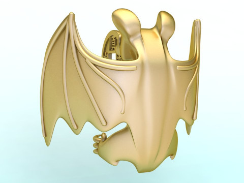 Bat Jewelry - Bat Pendant - N830855 3D Print Model
