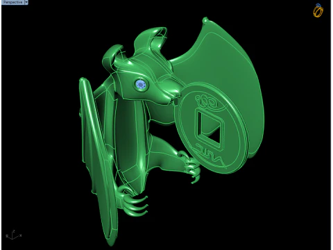 Bat Jewelry - Bat Pendant - N830855 3D Print Model