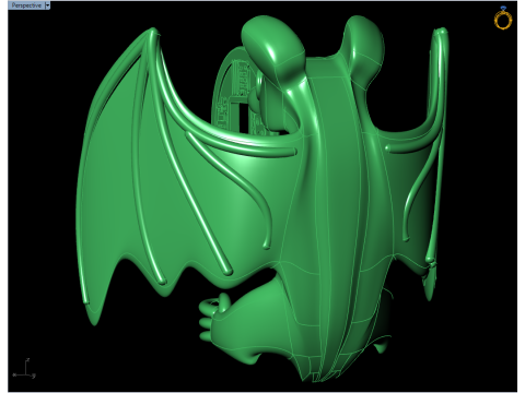 Bat Jewelry - Bat Pendant - N830855 3D Print Model
