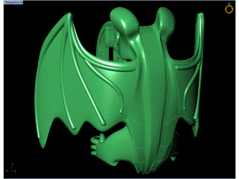 Bat Jewelry - Bat Pendant - N830855 3D Print Model