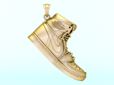 Shoes pendant Model Cetak 3D