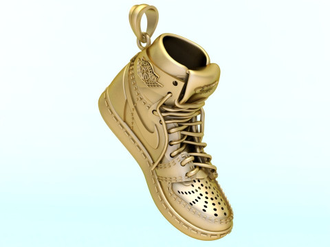 Shoes pendant 3D 打印模型