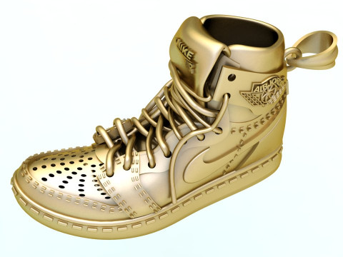 Shoes pendant 3D 打印模型