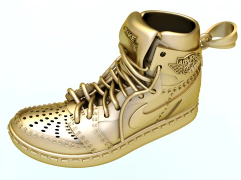 Shoes pendant 3D Print Model