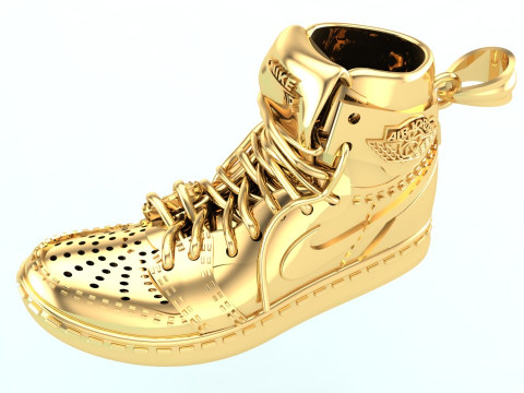 Shoes pendant 3D 打印模型