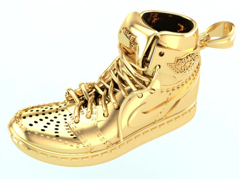 Shoes pendant 3D Print Model