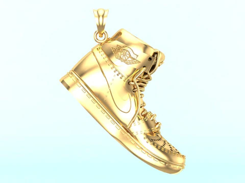 Shoes pendant 3D Print Model