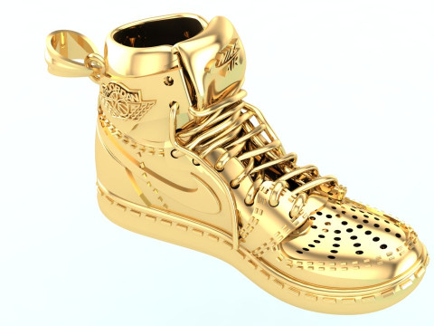 Shoes pendant 3D 打印模型