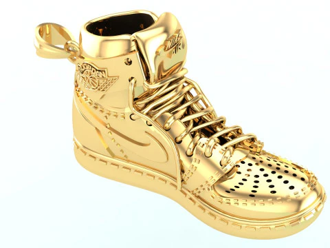 Shoes pendant 3D Print Model