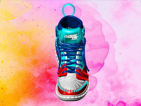 Shoes pendant 3D Print Model