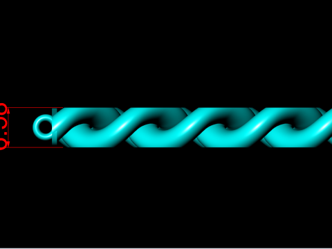 Cuban Bracelet - Cuban Link Bracelet - Hip Hop Jewelry - 20mm 3D Print Model