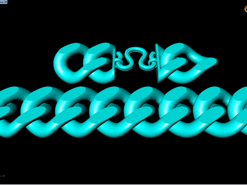 Cuban Bracelet - Cuban Link Bracelet - Hip Hop Jewelry - 20mm 3D Print Model