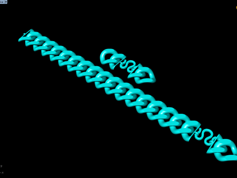 Cuban Bracelet - Cuban Link Bracelet - Hip Hop Jewelry - 20mm 3D Print Model