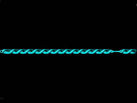 Cuban Bracelet - Cuban Link Bracelet - Hip Hop Jewelry - 25mm 3Dプリントモデル