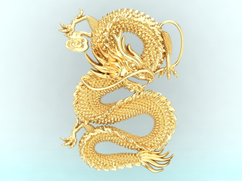 Dragon for jewelry - Dragon for ring - Dragon pendant - N954854 3D Baskı Modeli