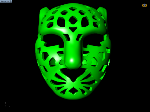 Leopard ring - Panther ring - N913024 Model Cetak 3D