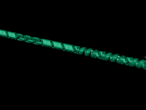 Dragon necklace - Mens necklace - Chain necklaces - N121820 3D Print Model