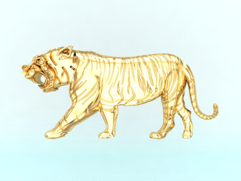Tiger for jewelry - N915751 3D Print Model