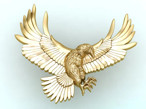 Aquila gioielli - Aquila per gioielli - N330 Modello di stampa 3D
