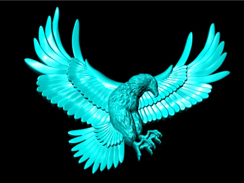 Eagle jewelry - Eagle for jewelry - N330 3D Print Model