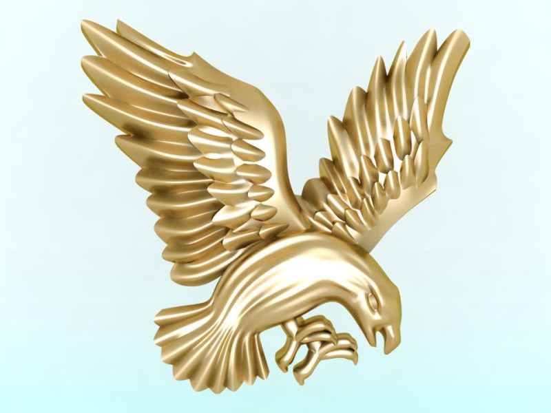 Eagle for jewelry - Eagle jewelry - N335 Model Cetak 3D .c4d .max .obj .3ds .fbx .stl .blend