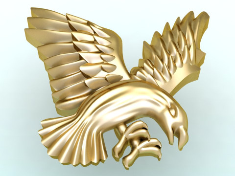 Eagle for jewelry - Eagle jewelry - N335 Model Cetak 3D