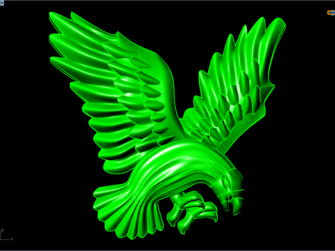 Eagle for jewelry - Eagle jewelry - N335 Model Cetak 3D