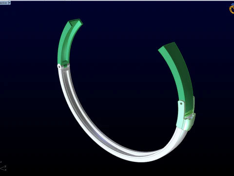 Bracelet lock - N916835 3D Print Model