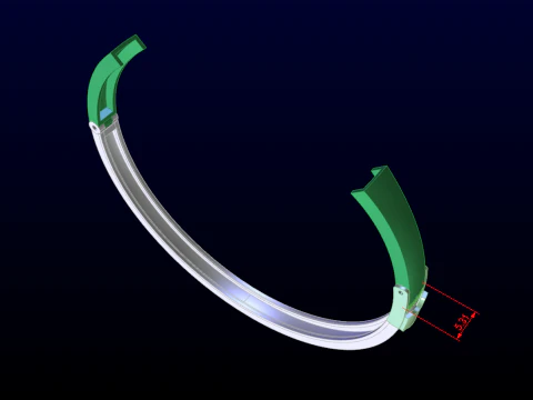Bracelet lock - N916835 3D Print Model