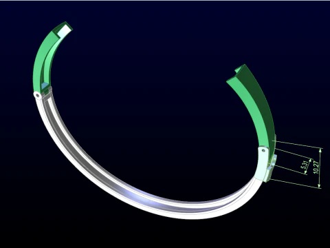 Bracelet lock - N916835 3D Print Model