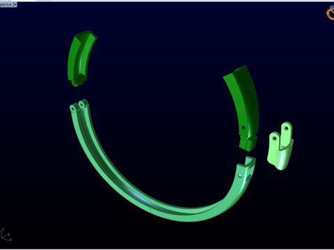 Bracelet lock - N916858 3D Baskı Modeli