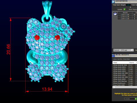 Kitty pendant - Hello kitty - Womens pendant - N917211 3D Print Model