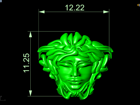 Versace for jewelry - Versace for pendant - Versace for ring - N918013 3D प्रिंट मॉडल