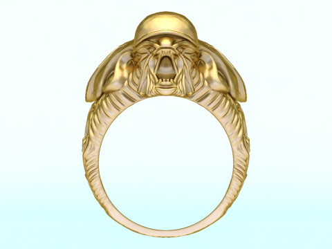 Dark Ring - Devil Ring - Beast Ring - Alien Ring - N918329 3Dプリントモデル