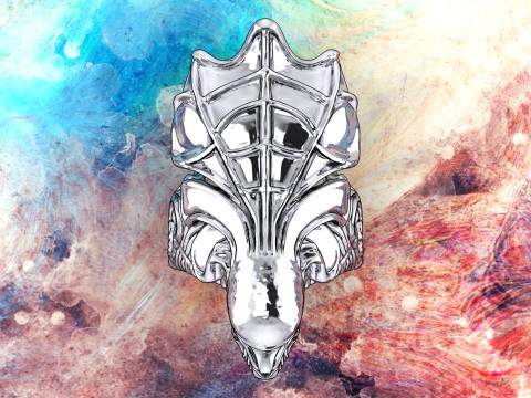 Dark Ring - Devil Ring - Beast Ring - Alien Ring - N918329 3Dプリントモデル
