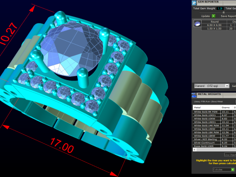 Watch ring - Clock ring - N402 Model do druku 3D
