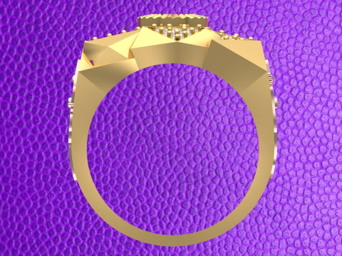 Tiger rings - Mens rings - N97 3D Print Model