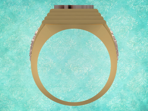 God of wealth ring - Caishen ring - Blessing ring - N923938 3D Print Model