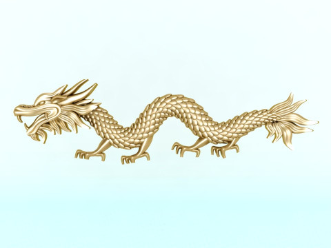 Dragon for jewelry - Dragon for ring - Dragon for pendant - N147 3D Print Model